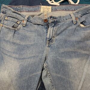 American Eagle Outfitters High Rise Light Blue Jeans